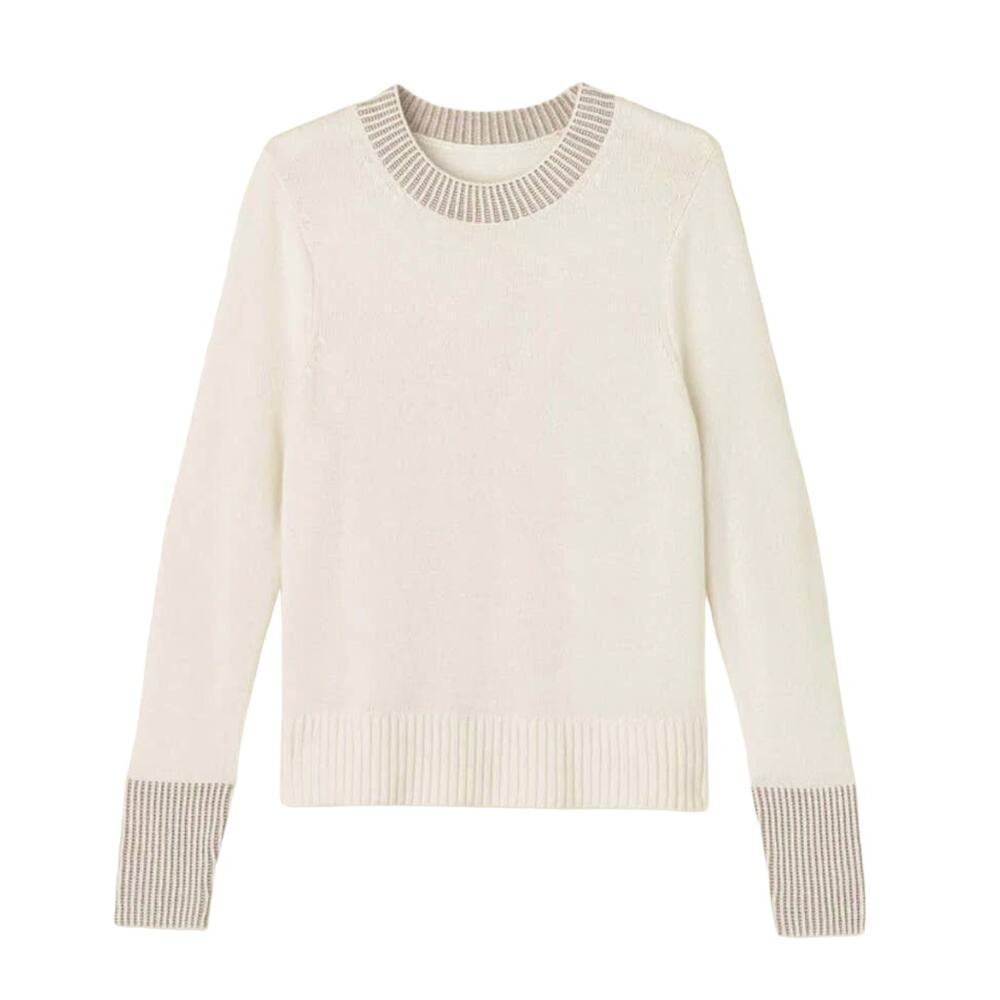 Summersalt The Coziest Cashmere Crew Cream Sz L